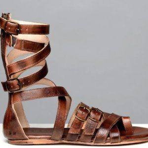 Teak Gladiator Sandal